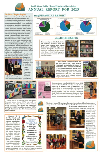 Annual Report page 1